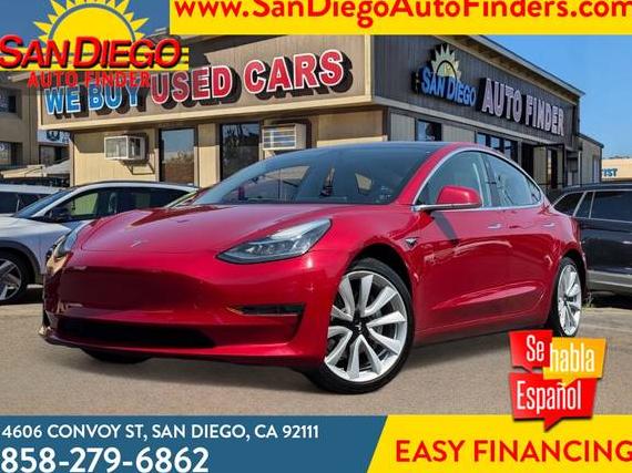 TESLA MODEL 3 2018 5YJ3E1EA5JF063538 image